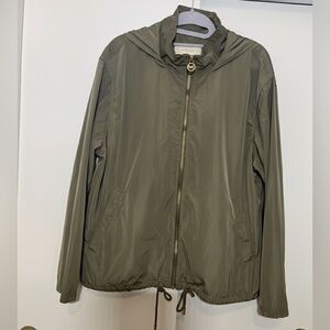 Michael Kors Olive Utility Jacket with Hood